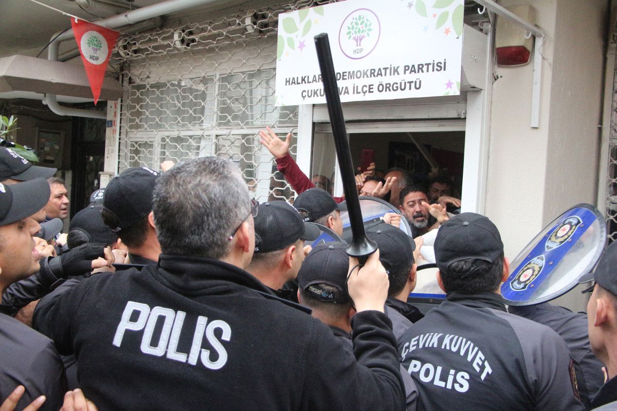 Adana HDP polis