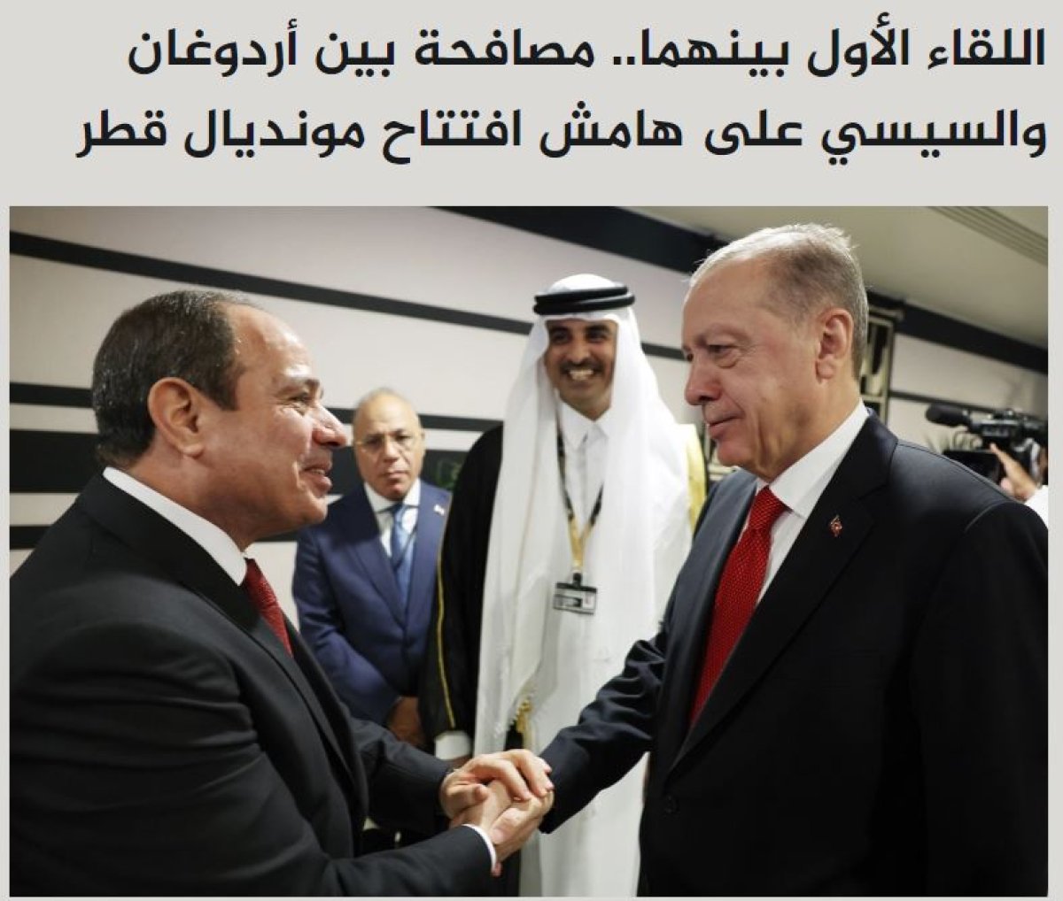 Cumhurbaşkanı Erdoğan - Sisi görüşmesi dünya basınında #3