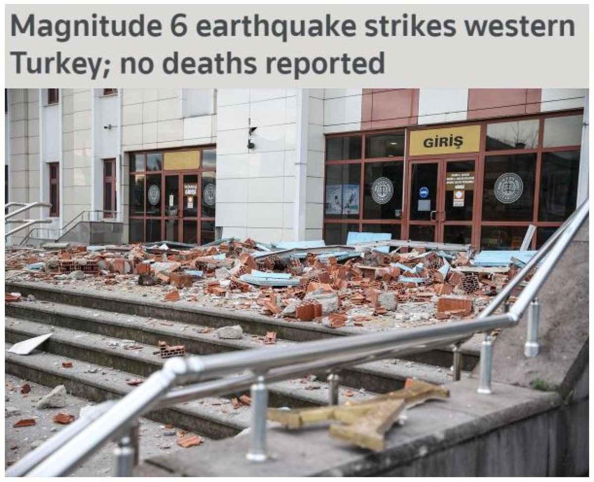 Dünyanın gözü, depremin yaşandığı Düzce de #1