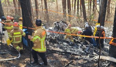 Güney Kore’de helikopter düştü: 5 birey can verdi