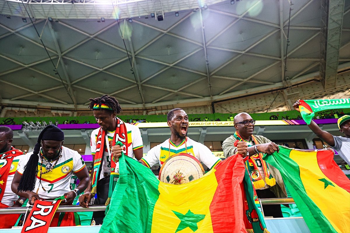 Hollanda - Senegal karşılaşması öncesi tribünler #4