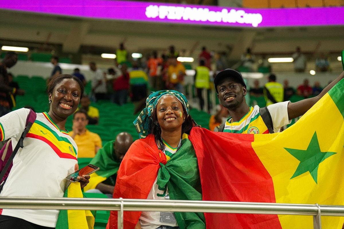 Hollanda - Senegal karşılaşması öncesi tribünler #5