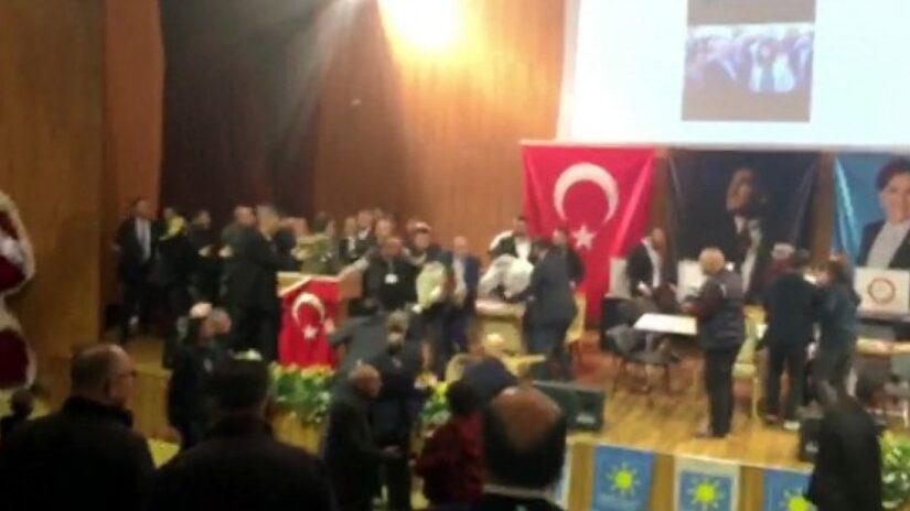 İyi Parti Ankara Altındağ kurultayında münazara: 1 yaralı