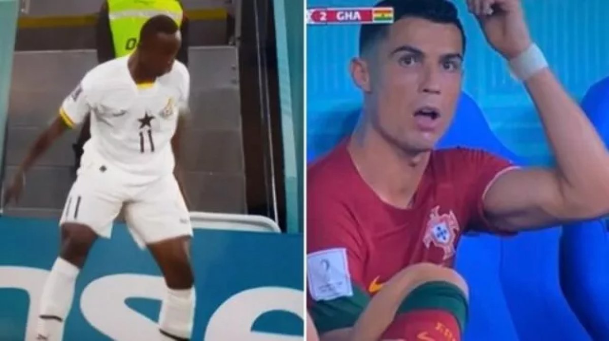 Osman Bukari den Ronaldo yu kızdıran sevinç #1