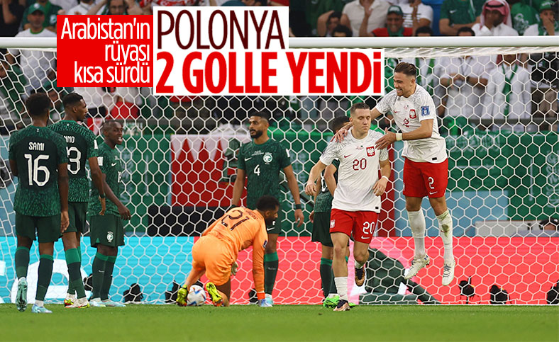 Polonya, Suudi Arabistan’ı iki golle mağlup etti