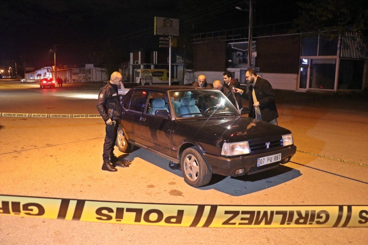 Antalya da sokak ortasında infaz: 1 ölü #1