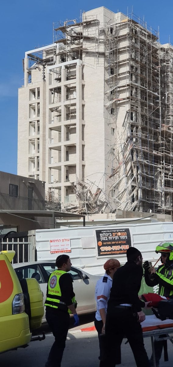 Batı Şeria’da inşaat iskelesi çöktü: 2 ölü #1
