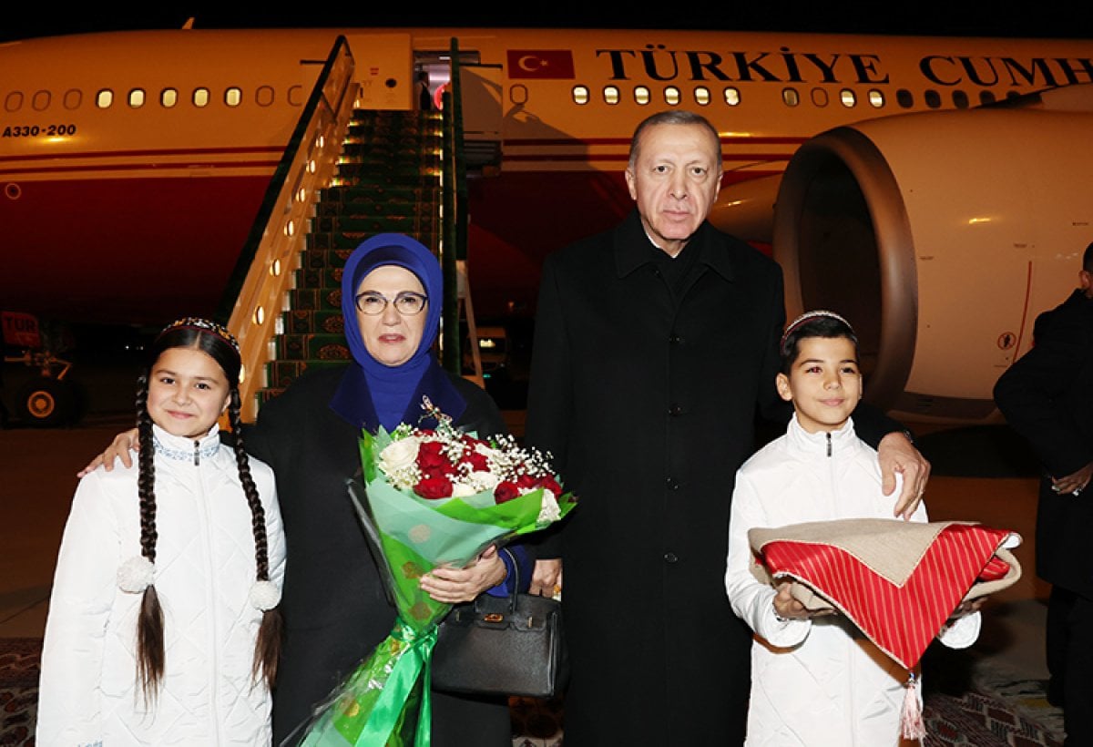 Cumhurbaşkanı Erdoğan Türkmenistan da #2