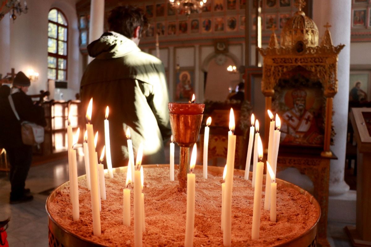 Edirnede Bulgar Kilisesinde Noel ayini -9