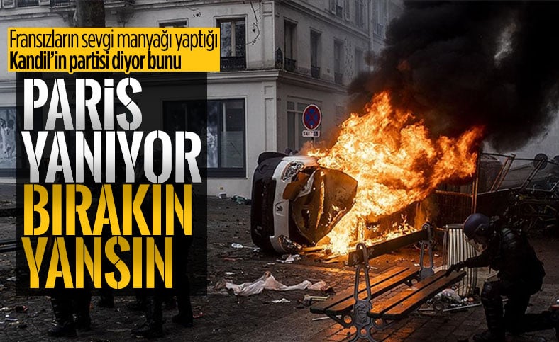HDP’den Fransa’daki PKK’lılara destek
