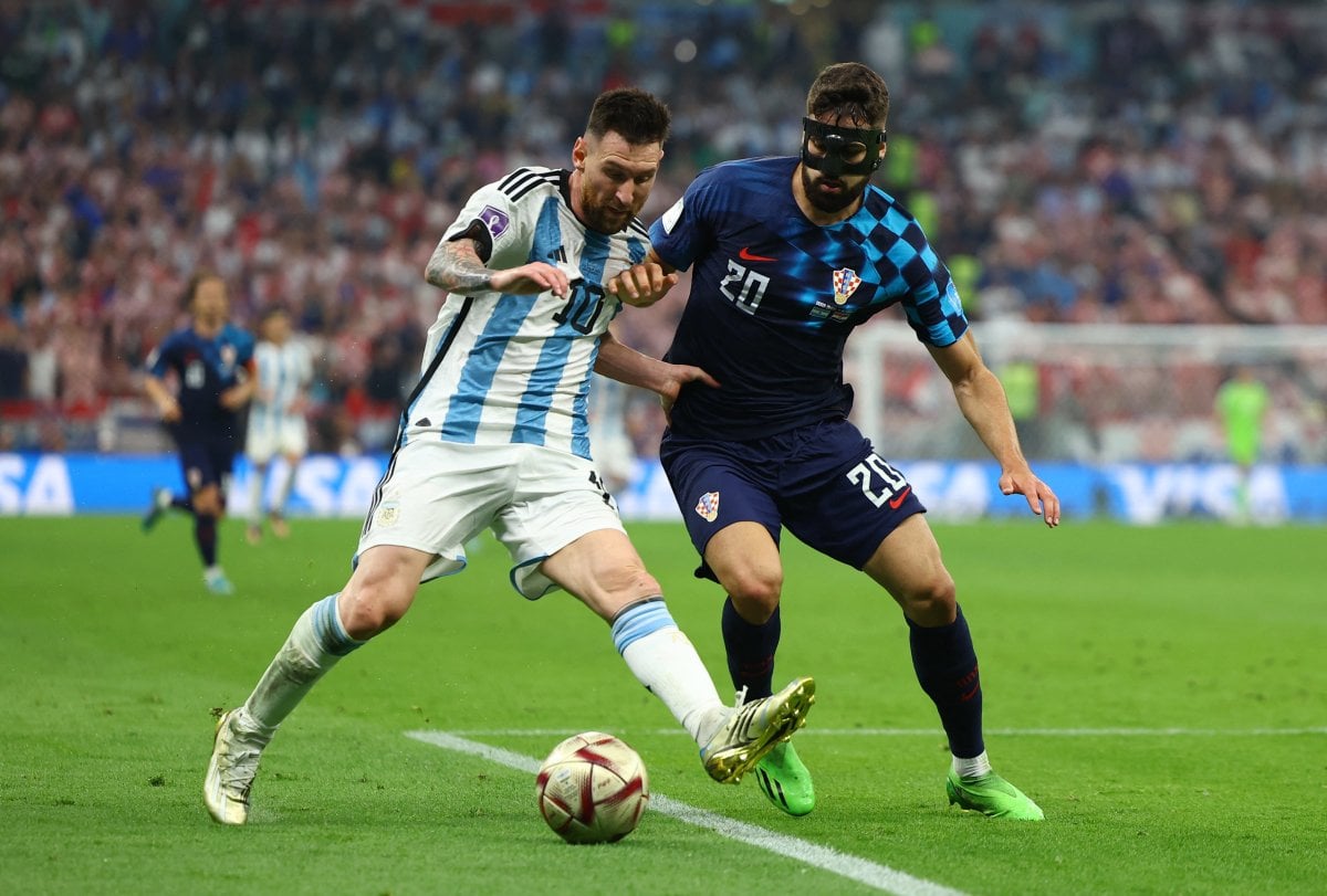 Hırvatistan ı yenen Arjantin finalde #6