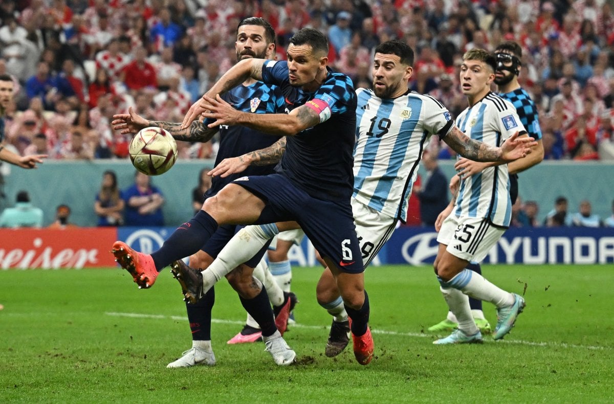 Hırvatistan ı yenen Arjantin finalde #7
