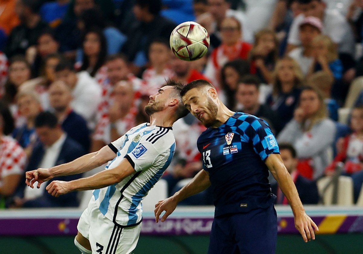 Hırvatistan ı yenen Arjantin finalde #8