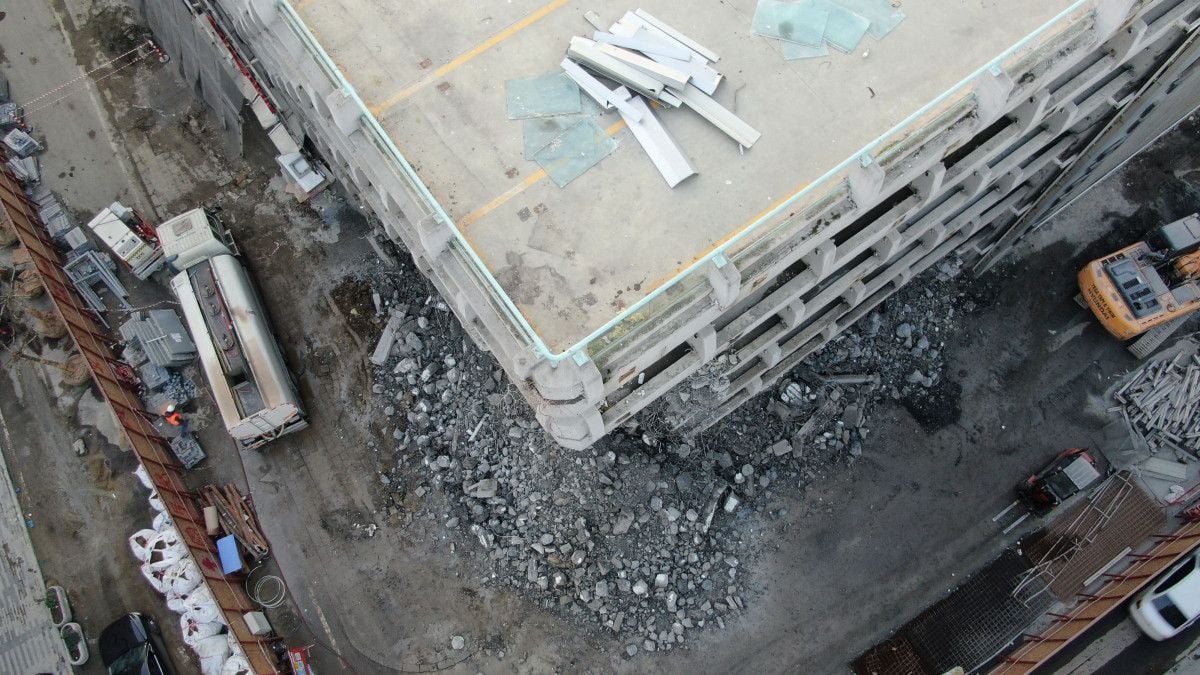 Karaköy Katlı Otoparkı nda yıkım başladı #3