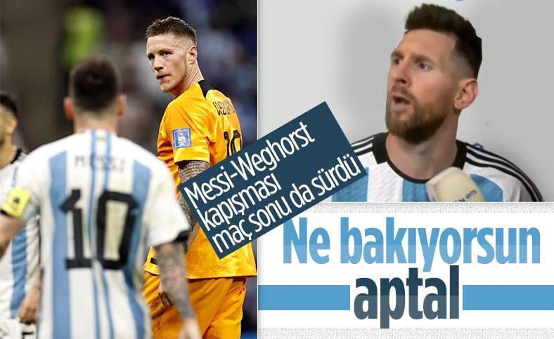 Messi, Weghorst’a hakaret etti