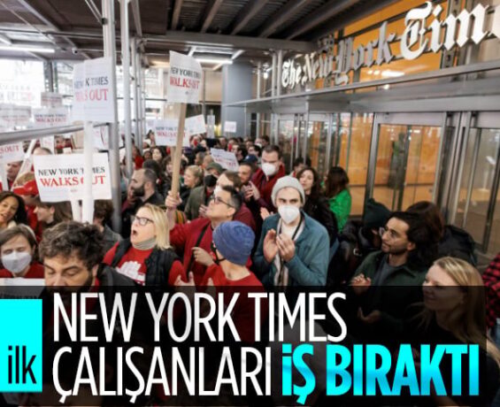 New York Times çalışanlarından 40 sene sonra 24 saatlik grev