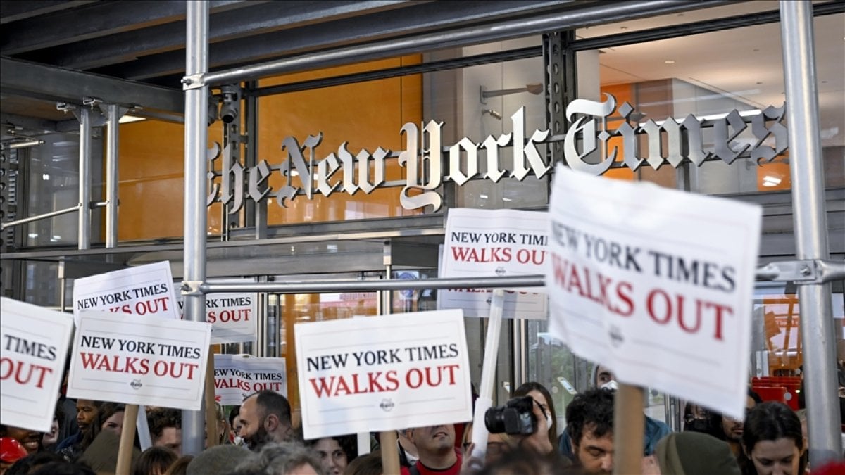 New York Times çalışanlarından 40 yıl sonra 24 saatlik grev #4
