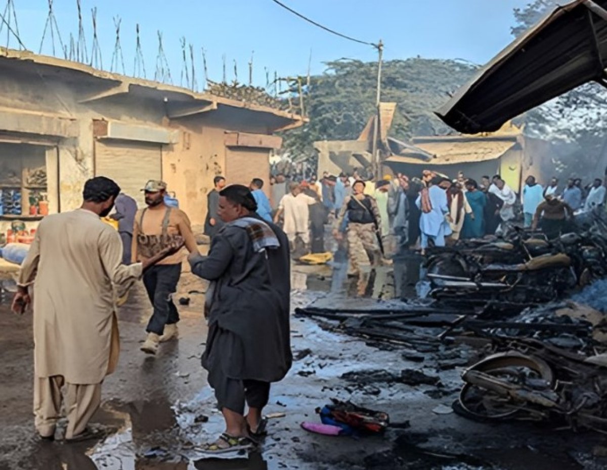 Pakistan’da tüp patladı #1