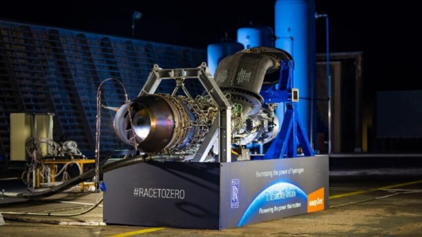 Rolls-Royce, dünyanın ilk hidrojen yakıtlı uçak motorunu test etti