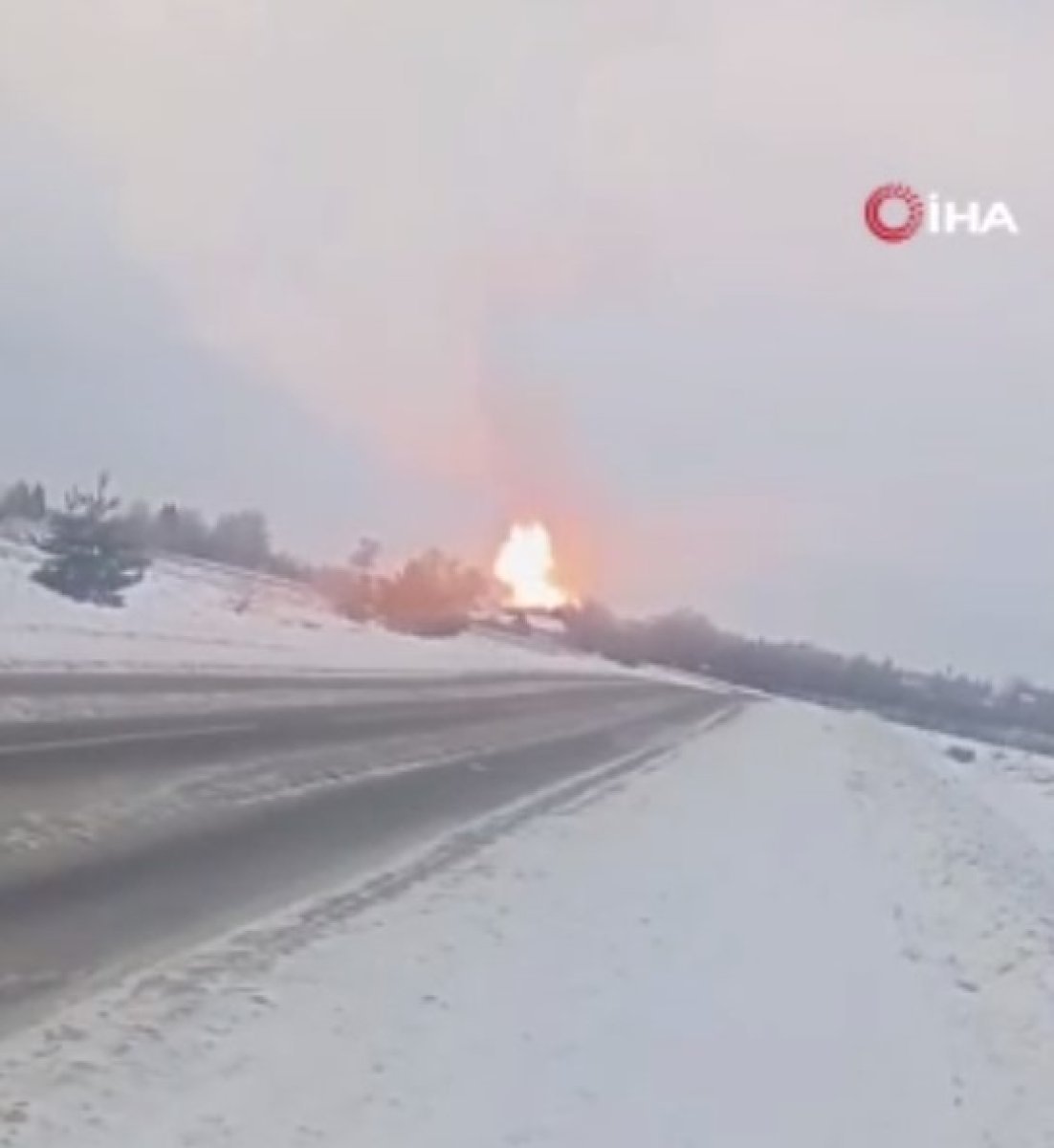 Rusya da doğalgaz boru hattında patlama: 3 ölü #1