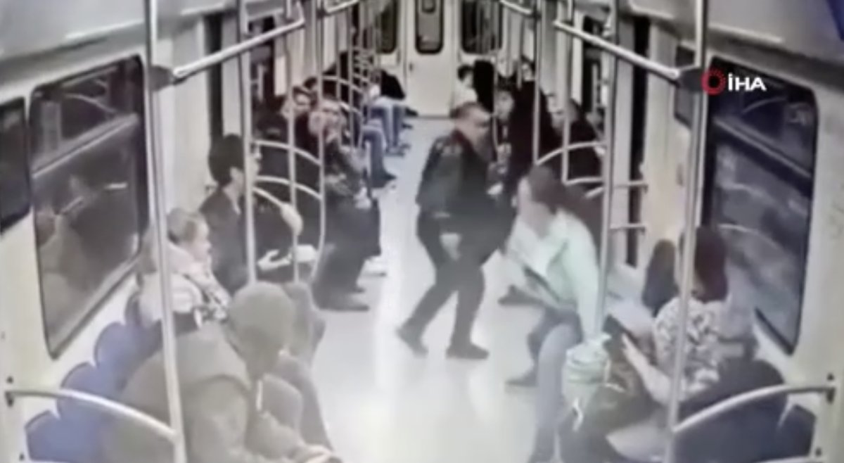 Rusya da metroda telefonla konuştuğu için bıçaklandı #1