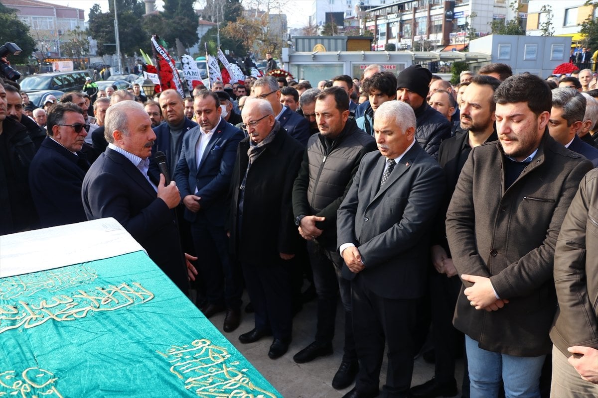 TBMM Başkanı Mustafa Şentop, kuzeninin cenaze namazını kıldırdı #2