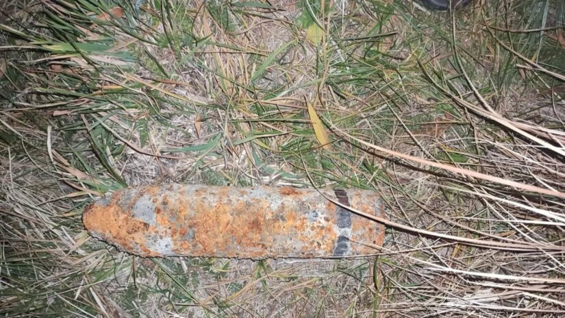 Van’da, sahilde bulunan tank cephaneyi tahrip edildi