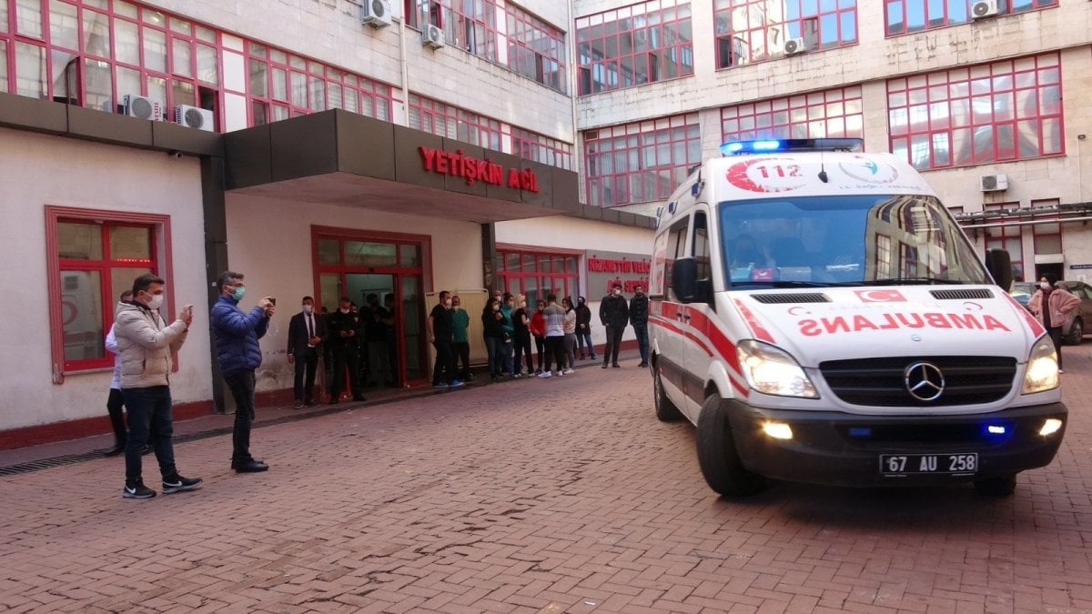 Zonguldak ta cam parçasıyla yaralanan şahıs hastanede kurtarılamadı #1