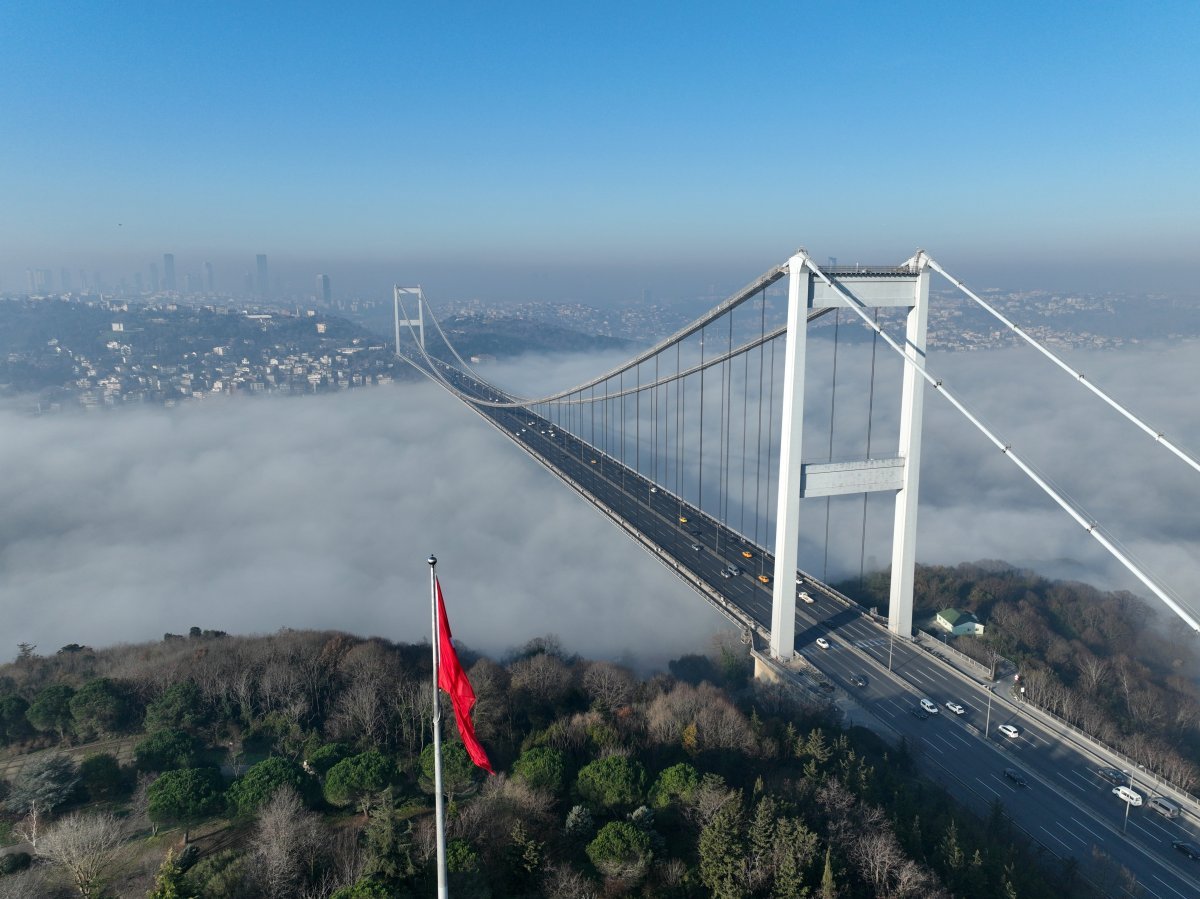 Fatih Sultan Mehmet Köprüsü nden kartpostallık anlar #7