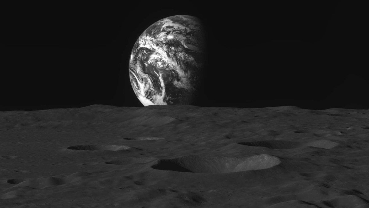 Güney Kore nin ilk Ay aracı, Dünya yı fotoğrafladı #1