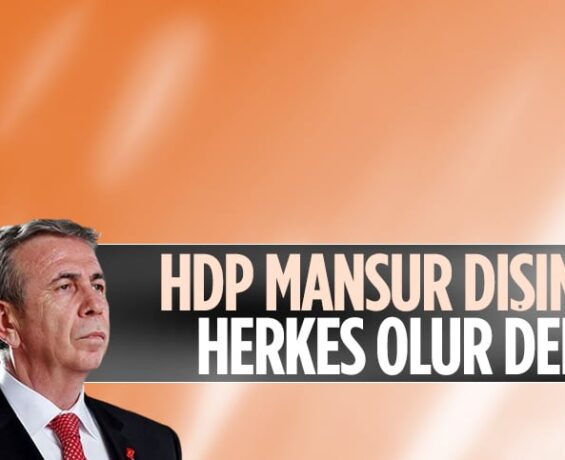HDP’den aday çıkışı: Mansur Yavaş’a karşıyız