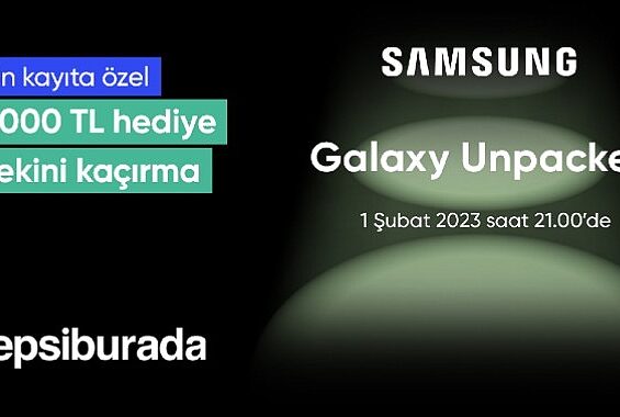 Hepsiburada'dan Samsung Yeni Galaxy Serisine Özel 1.000 TL'lik Kupon Hediye