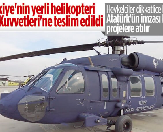 İlk T-70 tipi helikopter, Hava Güçleri’ne teslim edildi