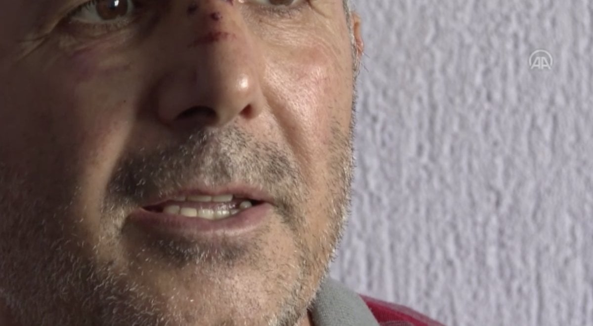 İzmir deki vinç kazasında yaralanan işçi, olay anını anlattı #1