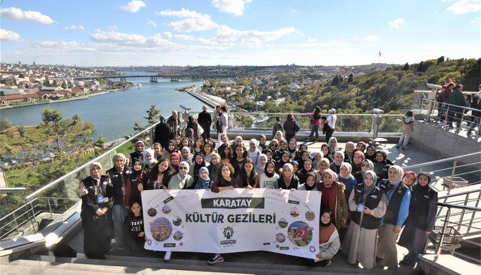 “Karatay Okuyor” projesinin galibiyetli talebeleri İstanbul ’u gezdi