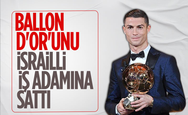 Ronaldo’nun 2013 senesinde kazandığı Ballon d’Or satıldı