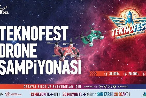 TEKNOFEST Drone Şampiyonasına Müracaat İçin Son 1 Gün!