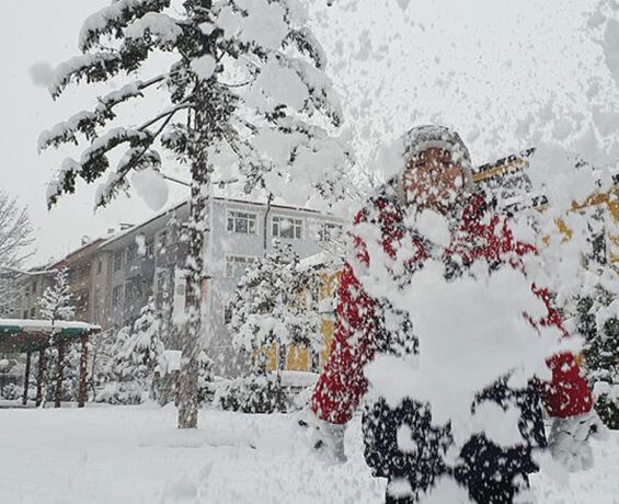 Kar fena bastırdı okullar bugün ve yarın tatil edildi!