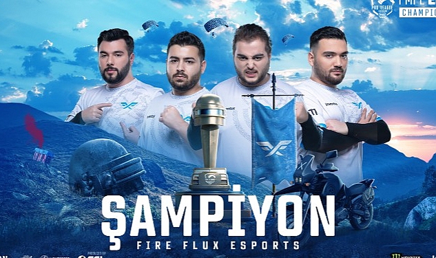 Fire Flux ESports, 3.5 Milyon TL ödüllü PMPL Avrupa Turnuvası'nda Şampiyon oldu