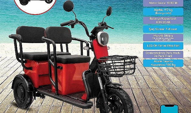 27 Temmuz Günü A101'de Üç Tekerlekli Elektrikli Moped ve Birbirinden Cazip Fiyatlı Teknolojik Ürünler Satışa Sunuluyor